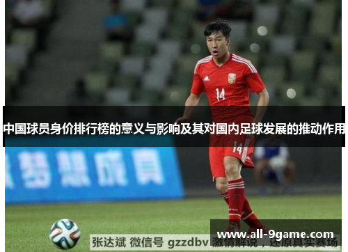 中国球员身价排行榜的意义与影响及其对国内足球发展的推动作用