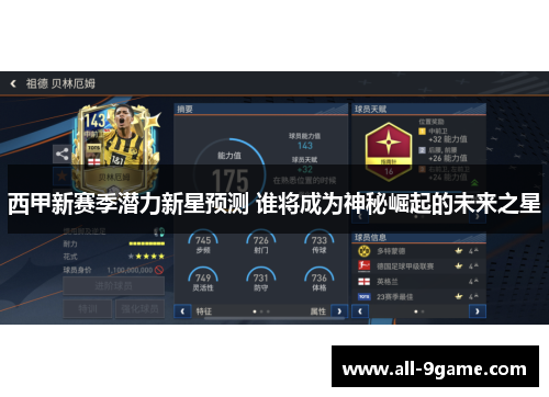 西甲新赛季潜力新星预测 谁将成为神秘崛起的未来之星 西甲新赛季潜力新星预测 谁将成为神秘崛起的未来之星